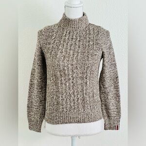 Tommy Hilfiger Cable-Knit Turtle Neck Pullover Sweater Bundle of 2 Size XS